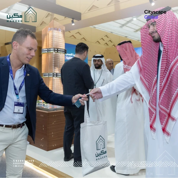 A glimpse of our visitors on the last day of Cityscape