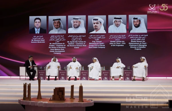 مشاركة رئيس مجلس الشركة في منتدى قطر العقاري‏