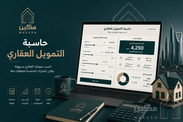 حاسبة التمويل العقاري في السعودية 2026